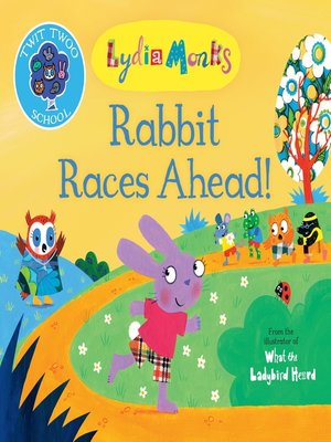 cover image of Rabbit Races Ahead!